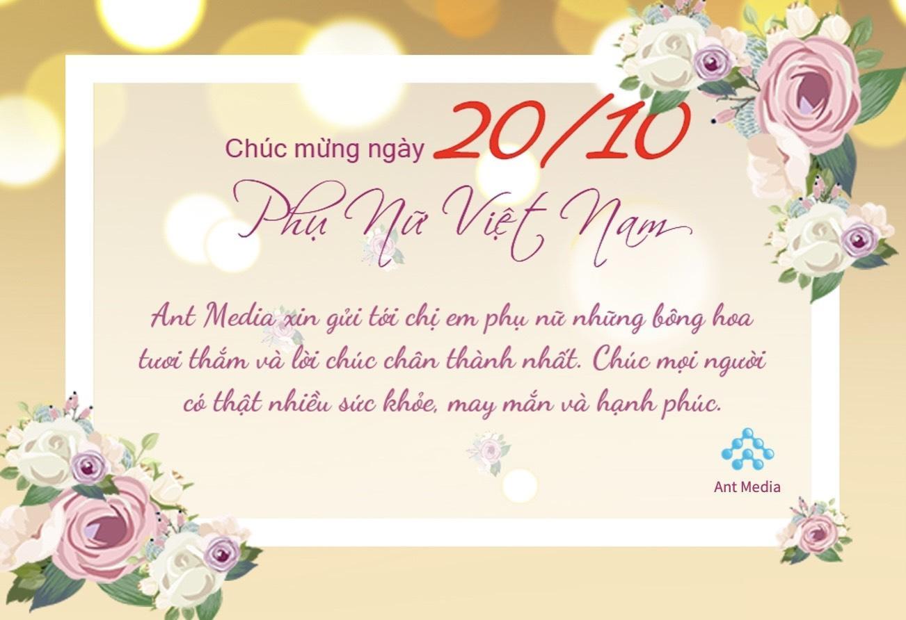 Ant Media - Happy Women's Day 20th October